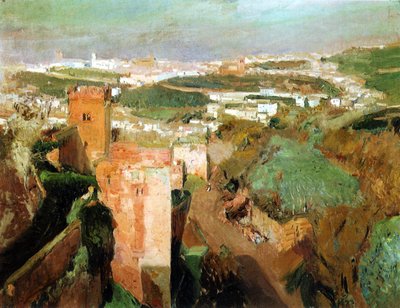 Tower of the Peaks by Joaquín Sorolla